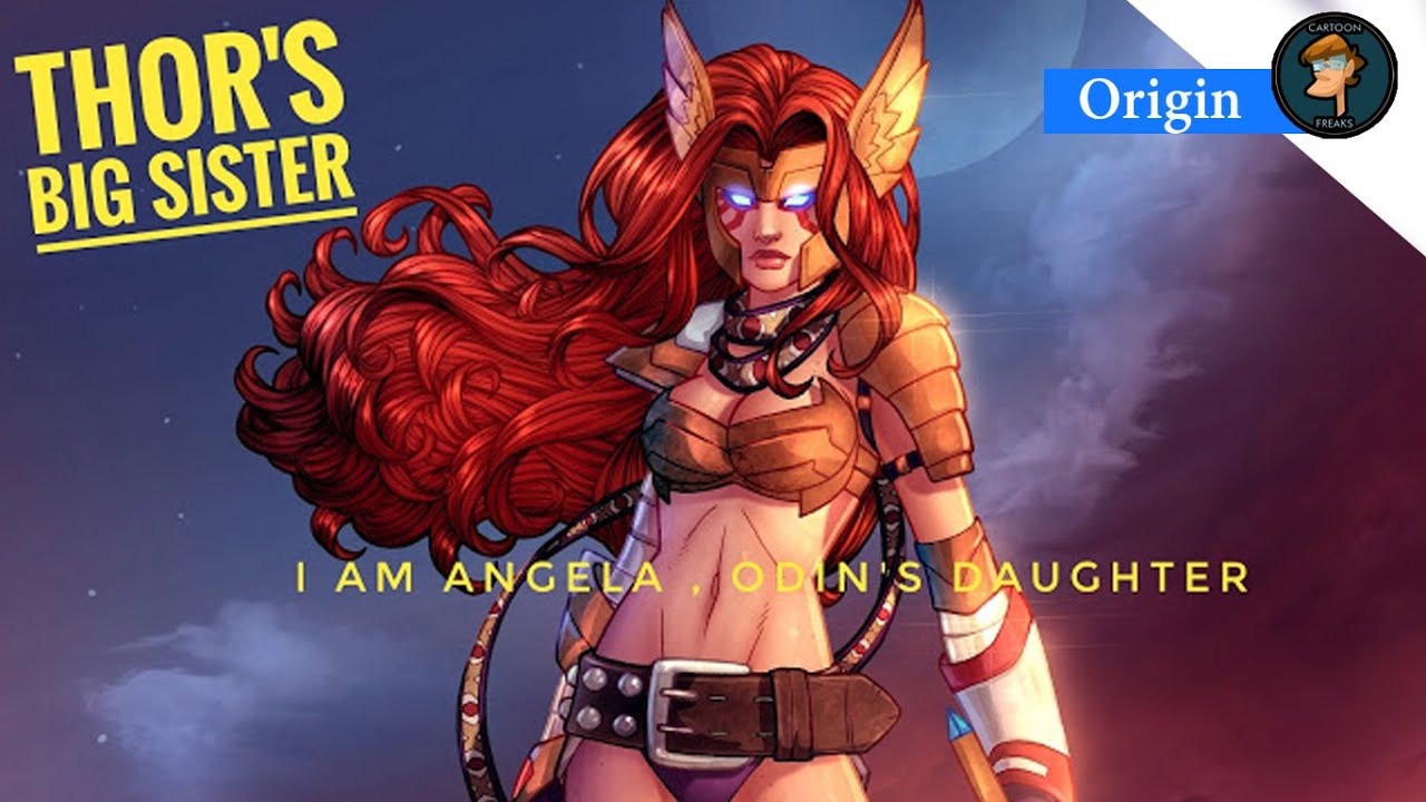 Who Is Angela | Sister Of THOR Origin Explain In HINDI