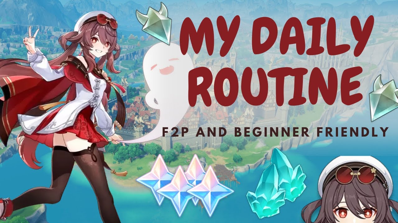 My Daily Genshin Routine | F2P and Beginner Friendly | Cozy Genshin Gameplay