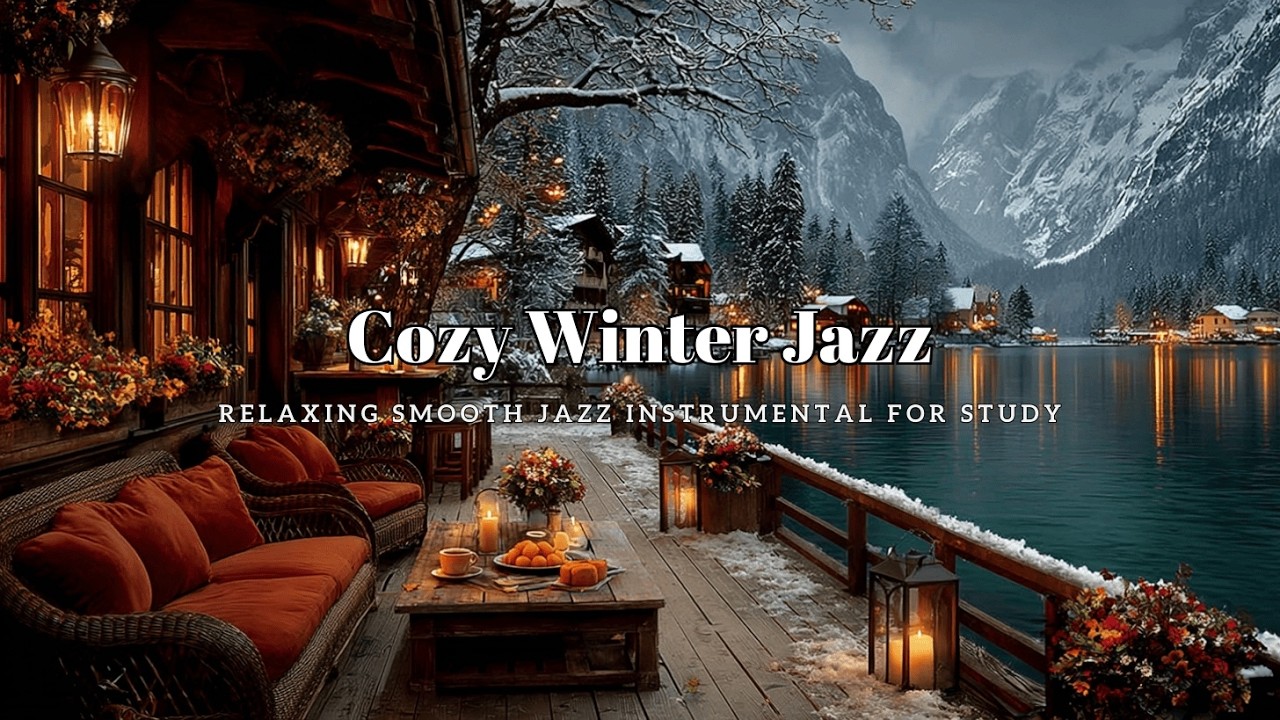 Уютная атмосфера зимнего джаз-кафе