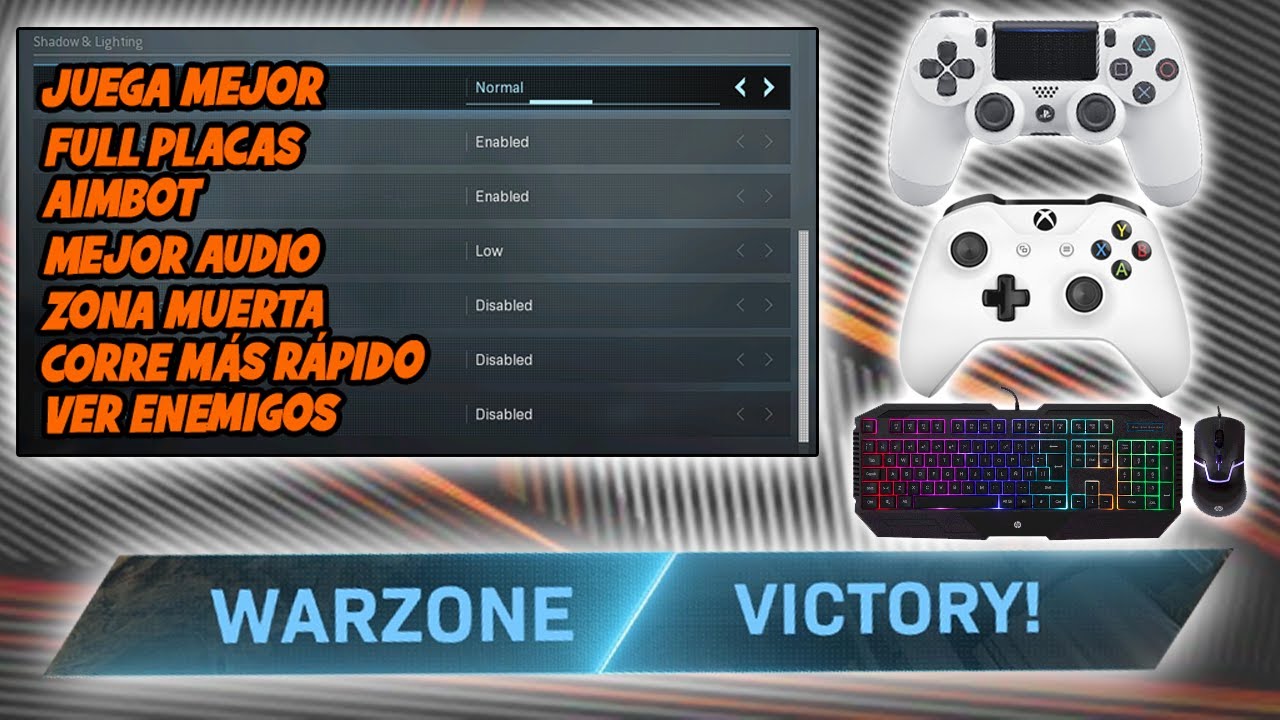 10 TRUCOS que TE HARÁN GANAR en WARZONE (CONFIGURACIÓN SECRETA)