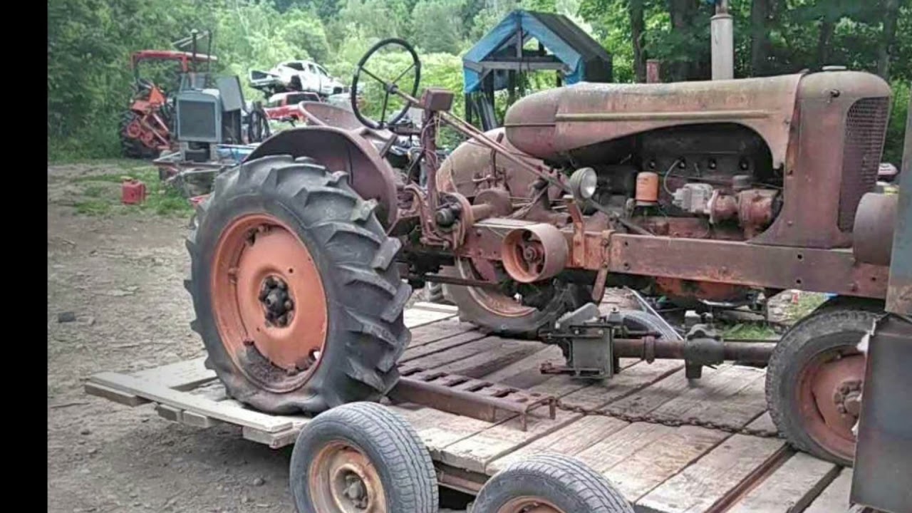 Antique Tractor Restoration Allis Chalmers WC