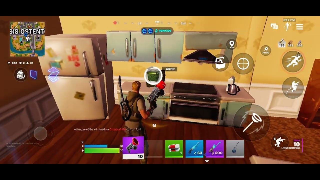 Jugando fortnite en iPhone 13 por Max 