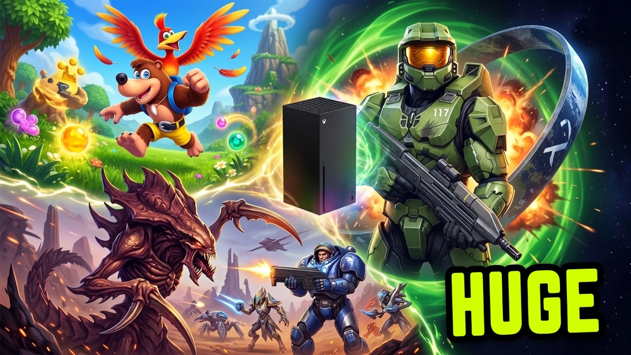 HUGE NEWS! XBOX Bringing Back STARCRAFT | Banjo Kazooie PITCHED | XBOX Disc to Digital Gets BETTER