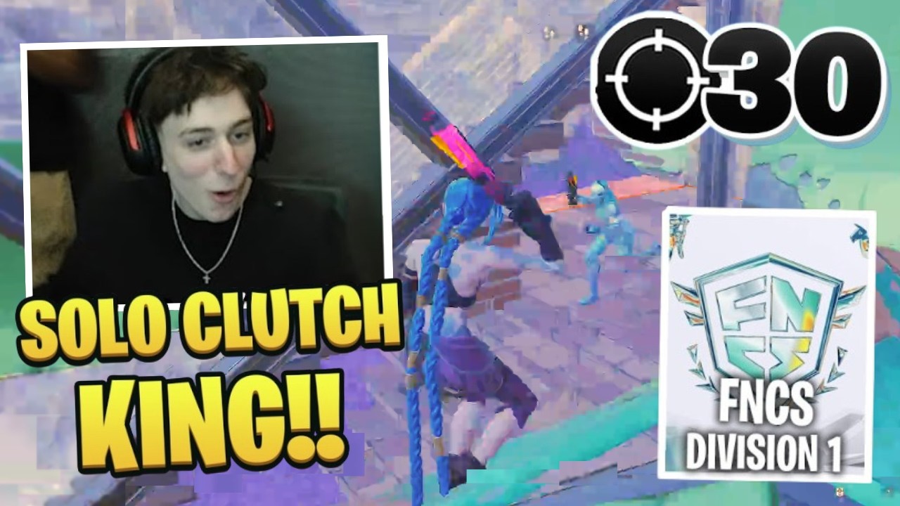 PeterBot Shows Off INSANE Solo Clutch in FNCS Division Cup!