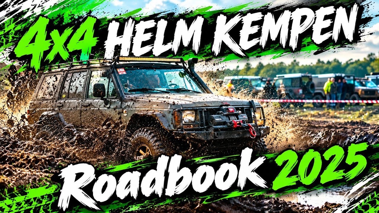 4X4 HELM Kempen ROADBOOK 2025!!! Off-Road Fun!!!