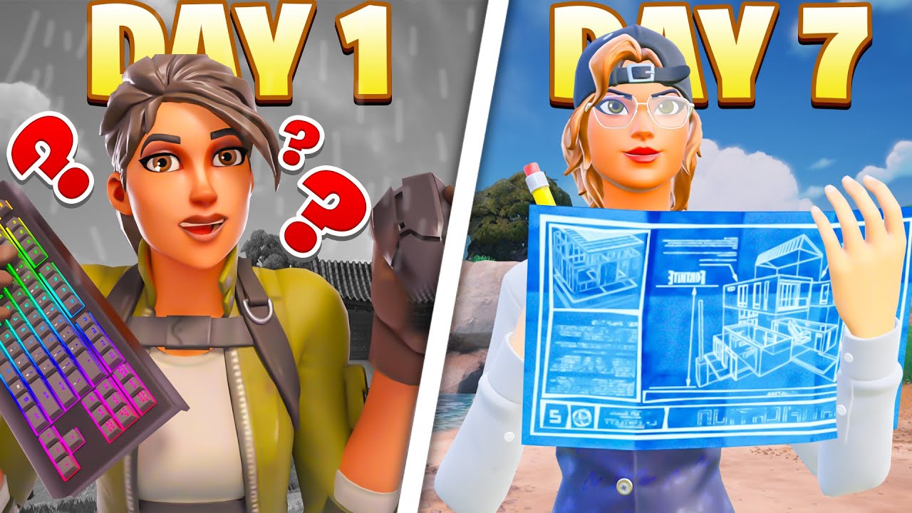 7 DAYS Keyboard And Mouse Progression! (INSANE!)