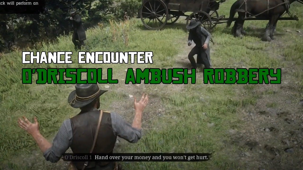 DRDR2PT Gang Ambush: O'Driscoll Ambush Robbery