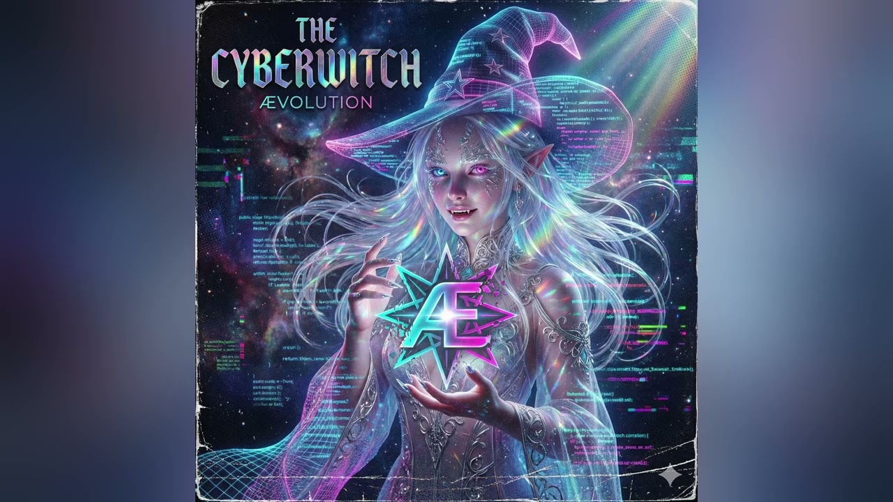 ÆVOLUTION - THE CYBERWITCH (Full Album Stream) [Experimental Darkwave / Deathrock / AI-Horror]