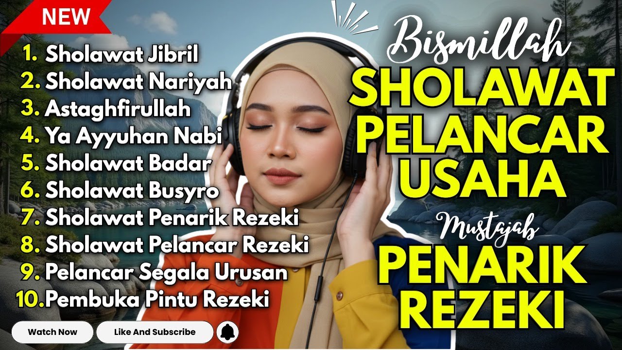 SHOLAWAT TERBARU 2025 | SHOLAWAT NABI PENARIK REJEKI | Sholawat Jibril, Sholawat Busyro, Nariyah