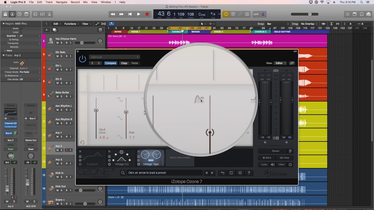 iZotope Ozone 7 - #05 VINTAGE TAPE Tutorial