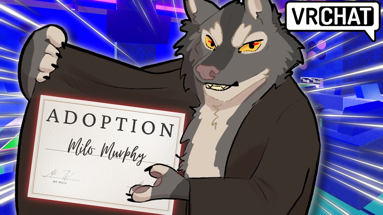 i got adopted into a DISGUSTING vrchat werewolf family
