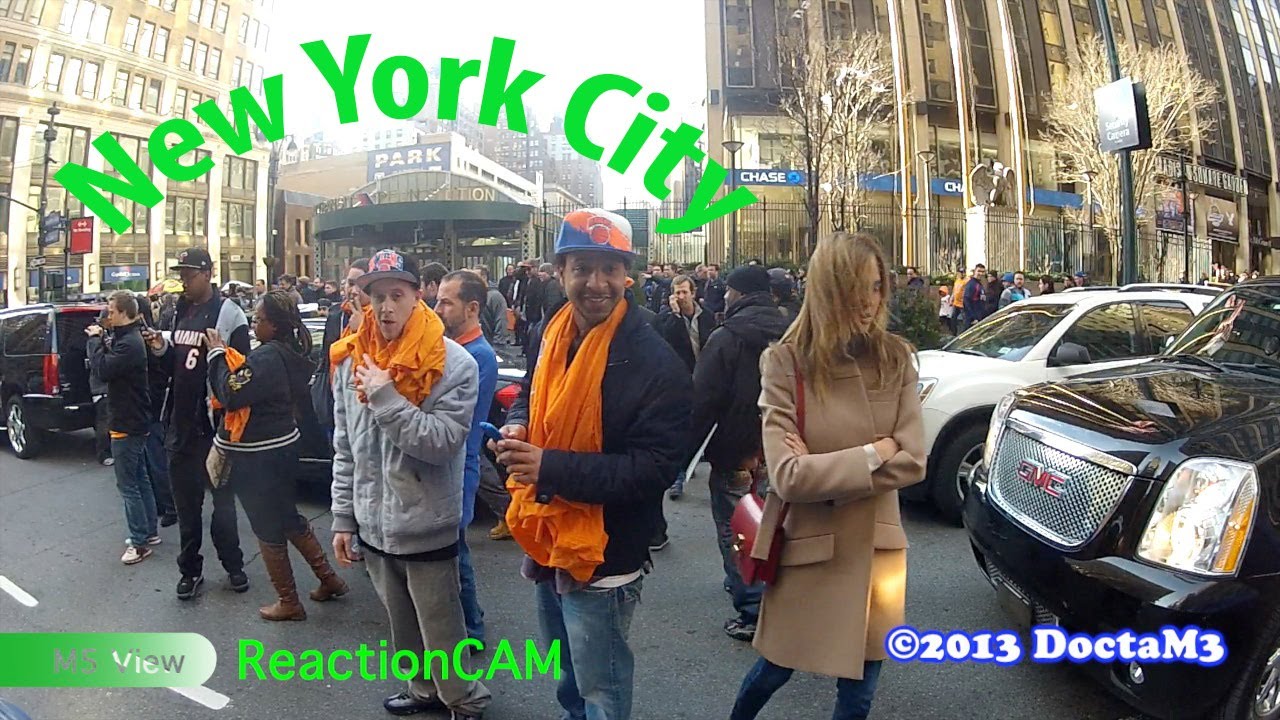 Reaction Video #6: Aventador Takes On New York City