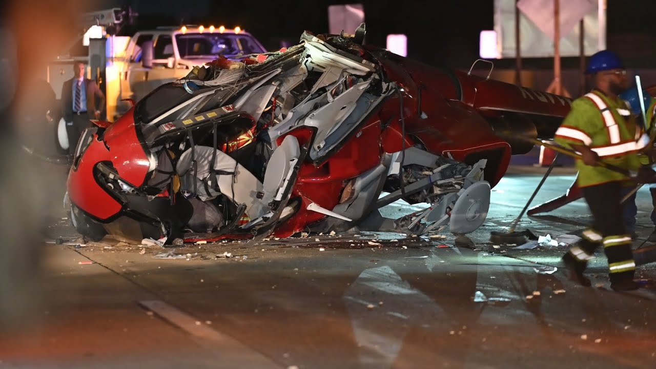 Sacramento Air Ambulance Helicopter Crash