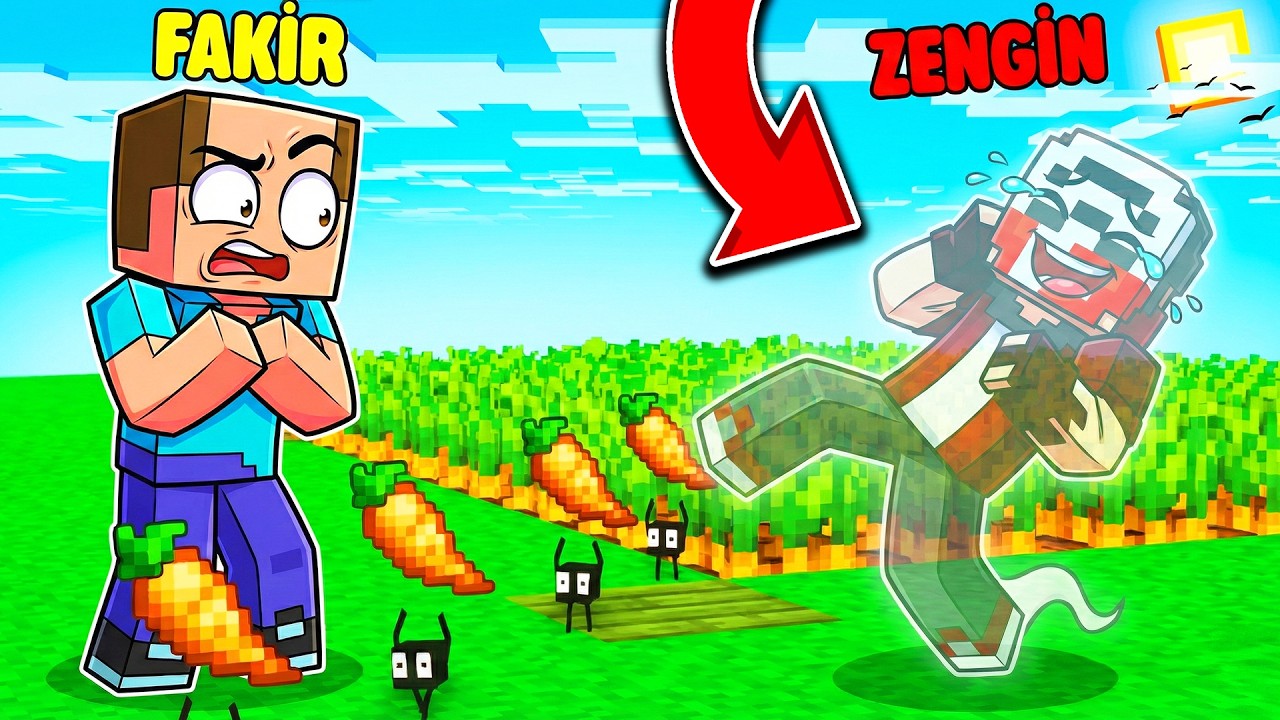 BalonCraft #801 - Böcekler İle NEDEN Havuç Çaldım ! - Minecraft