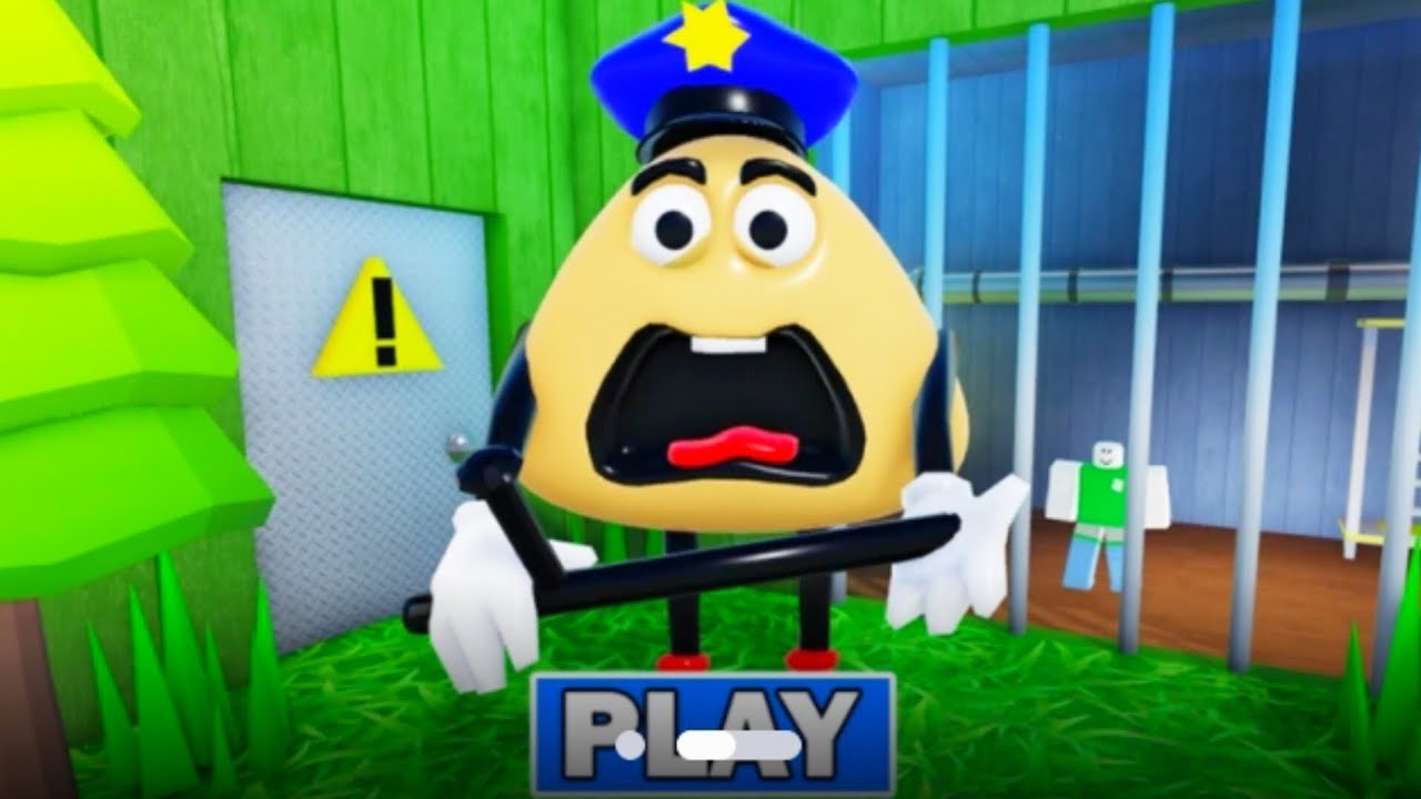 Po Police Prison Run Escape (Obby ) | No Death Walkthrough 4k