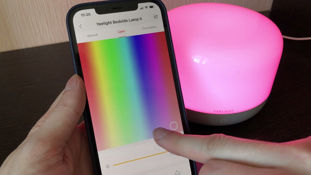 Обзор умной лампы Xiaomi Yeelight LED Bedside Lamp D2 с iPhone 13 Pro Max умный дом и HomeKit MiHome