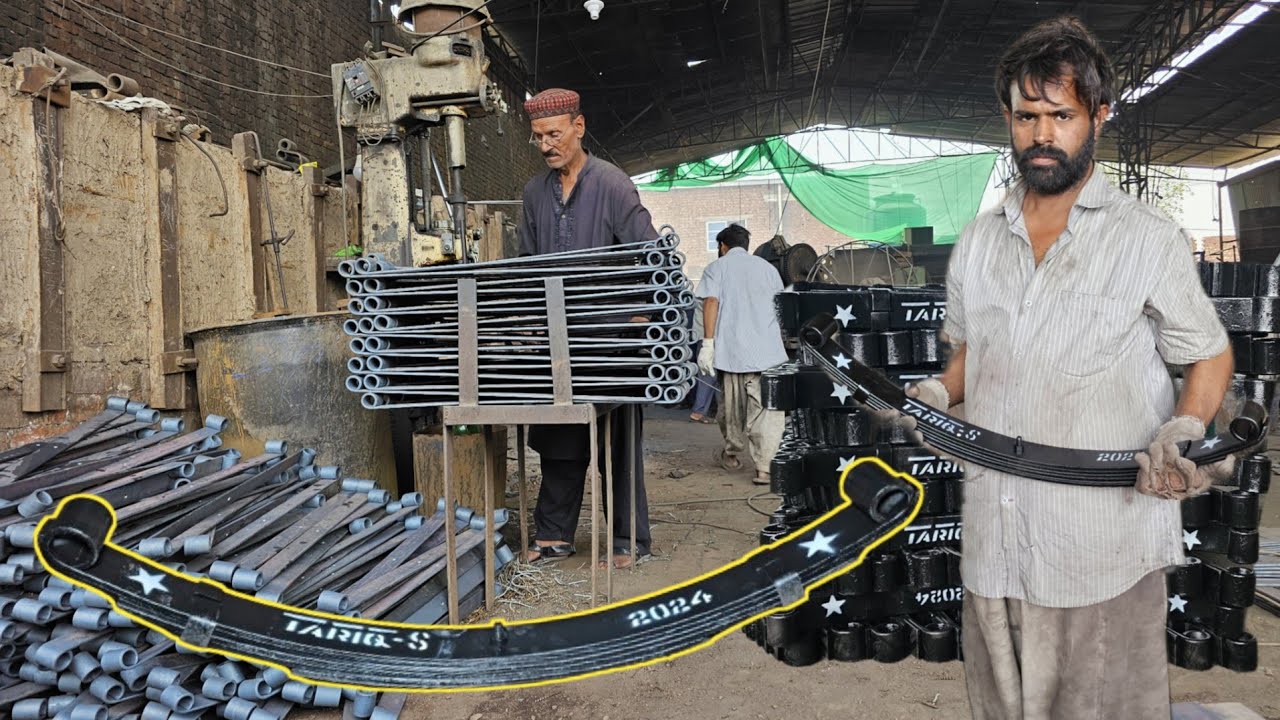 Excellent Process of Manufacturing Leaf Spring For Loader Vehicles