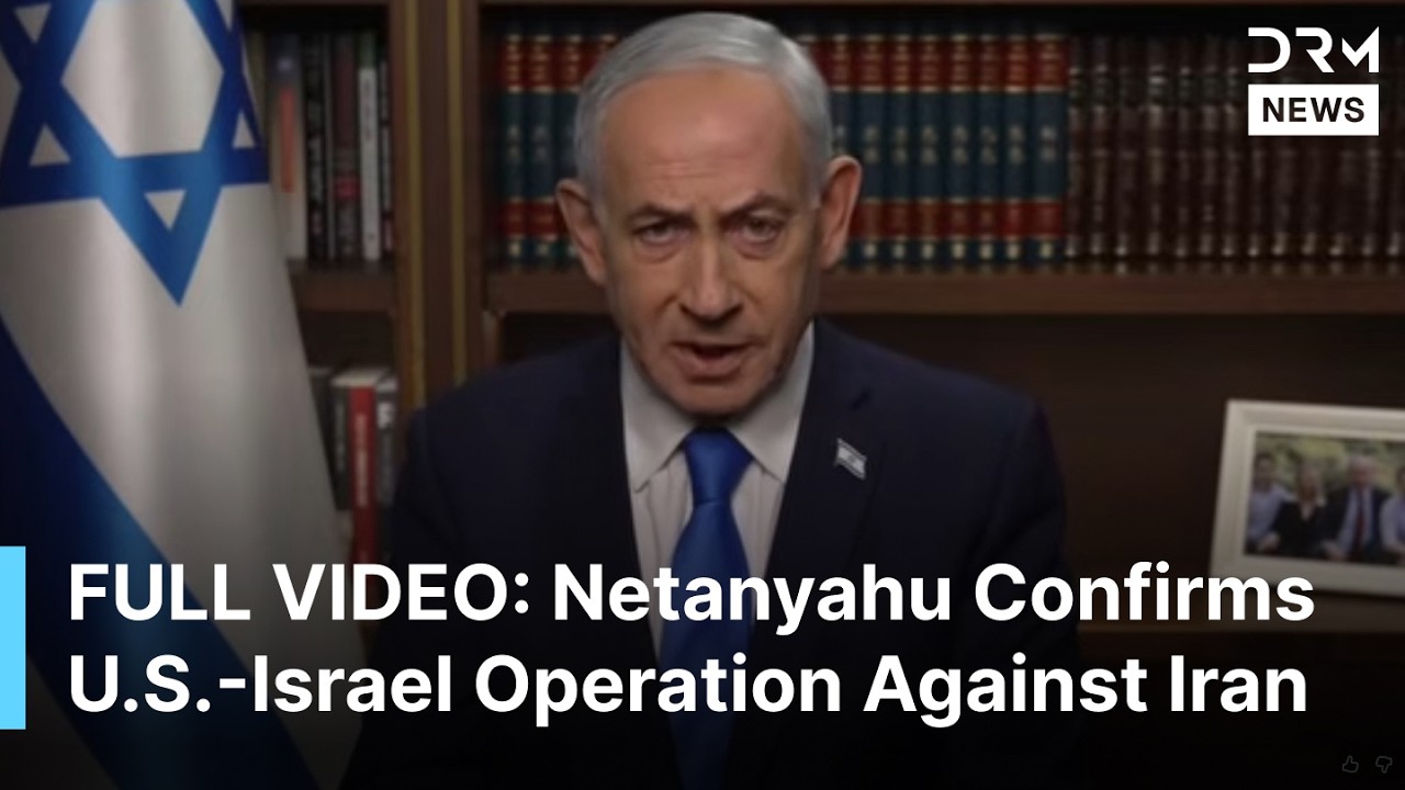 FULL REMARKS: Israel's Netanyahu Confirms U.S.-Israel Joint Operation Against Iran | AH1B