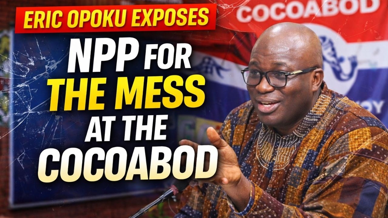 Numbers Don’t Lie! – Eric Opoku Reveals How NPP Buried COCOBOD In Massive Debt. This Is Sch⌀ck!ng