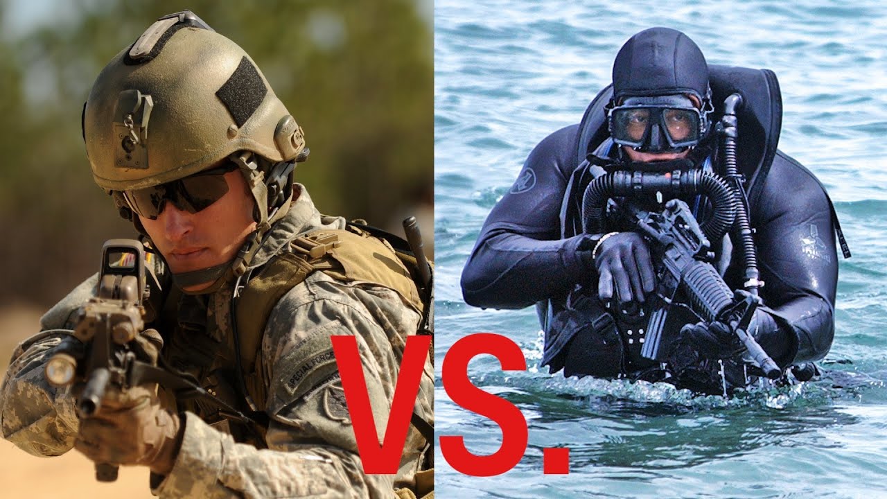 Differences Between The Green Berets And US Navy SEALs