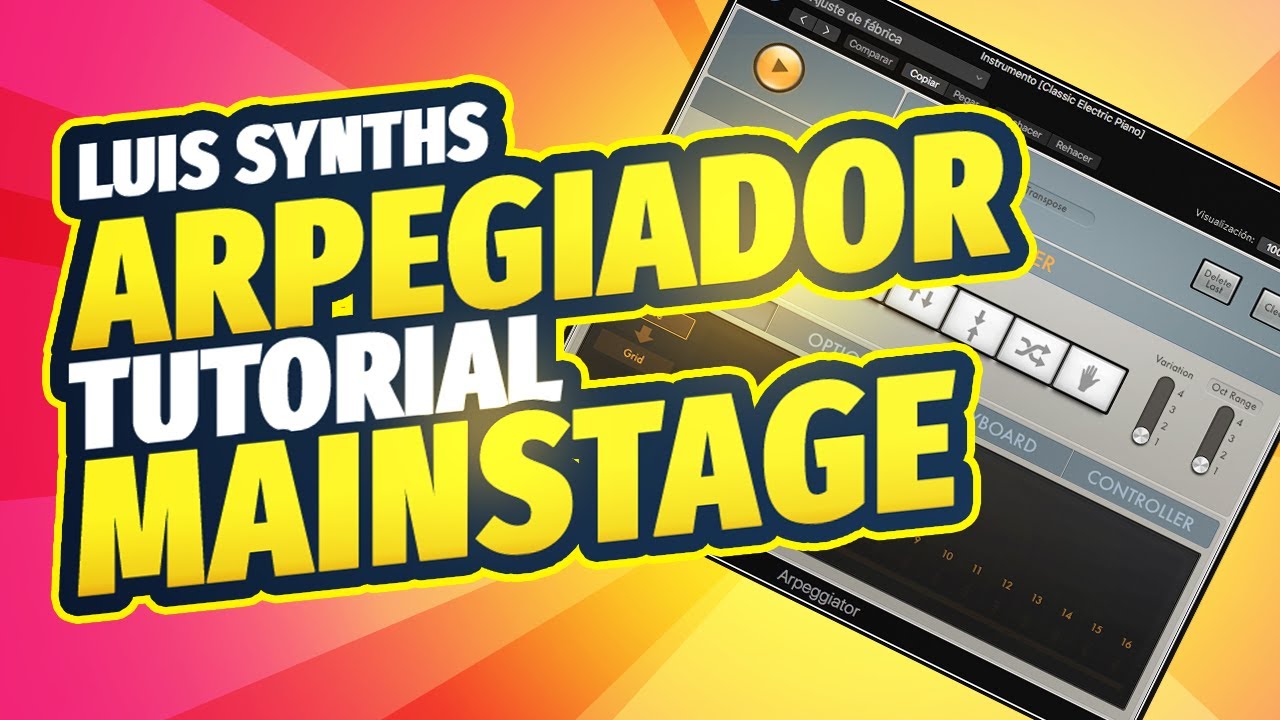 ¿Como usar el ARPEGIADOR de MAINSTAGE? ▶️  Curso Mainstage