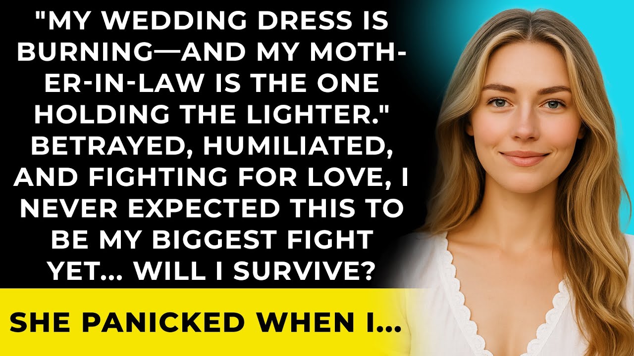 Mother-In-Law Burned My Wedding Dress Before the Ceremony to Prevent Me from Marrying Her Son.