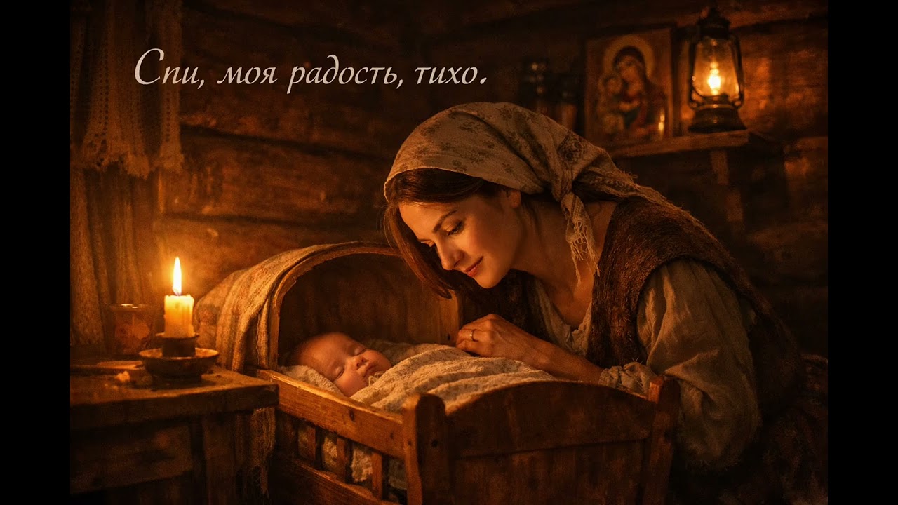 Спи, моя радость, тихо—нежная русская колыбельная о материнской любви,которая оберегает даже во сне