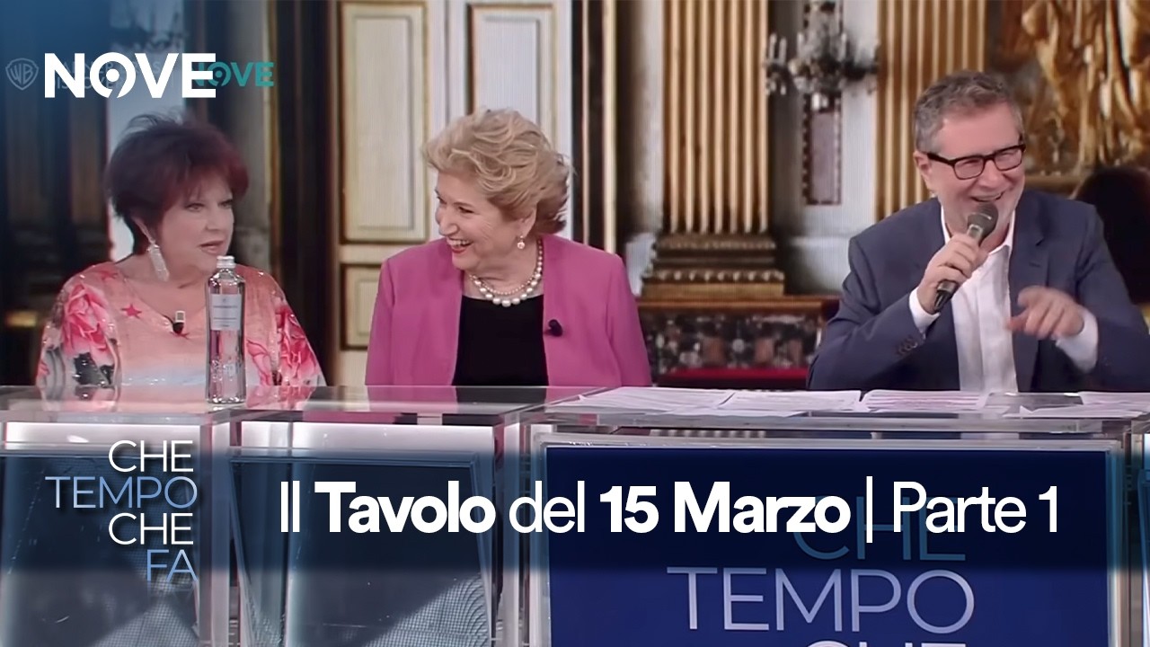 L'ultimo Tavolo del 15 marzo - Parte 1 | Che tempo che fa
