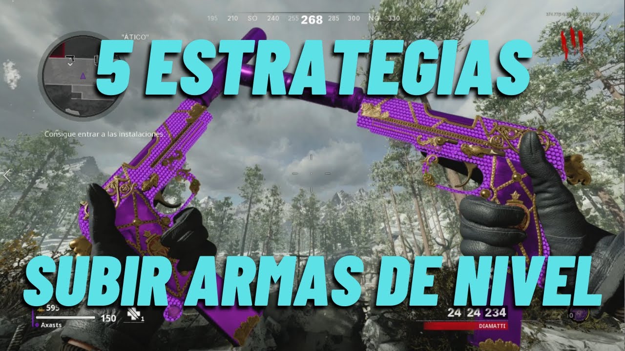 5 TRUCOS para Subir Rápido el NIVEL de las ARMAS - La Guía Definitiva en *ZOMBIES*