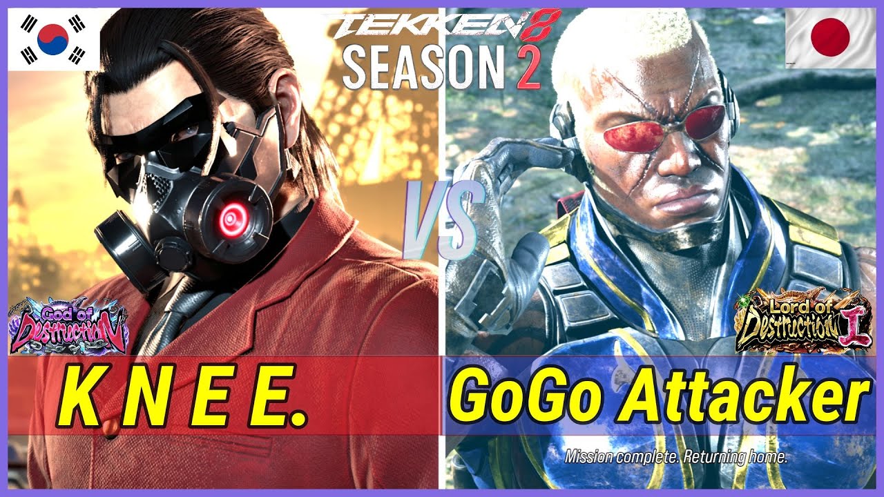 Tekken 8 | Knee (Dragunov) vs GoGo Attacker (Raven) Ranked Matches