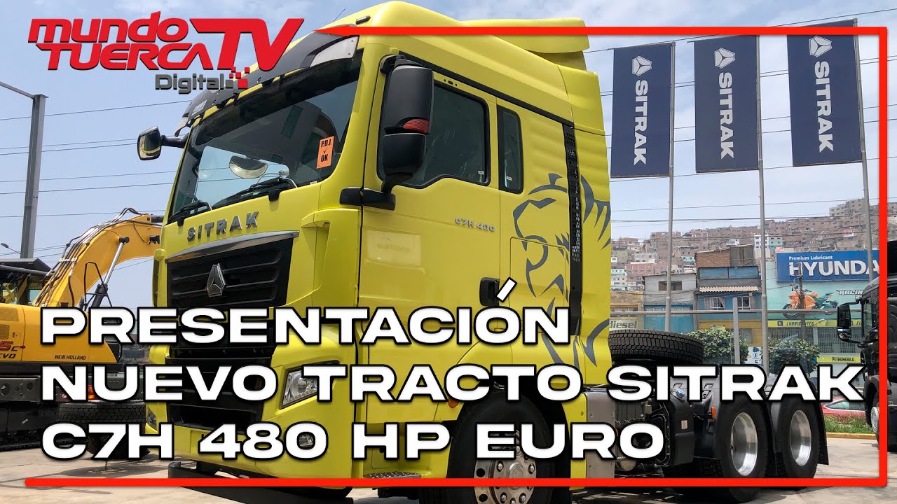 🔴 | Presentación del nuevo tracto Sitrak C7H 480 HP EURO