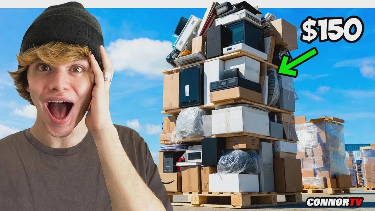 Compré un mega lote de devoluciones de Amazon por $150 ¡y gané muchísimo!