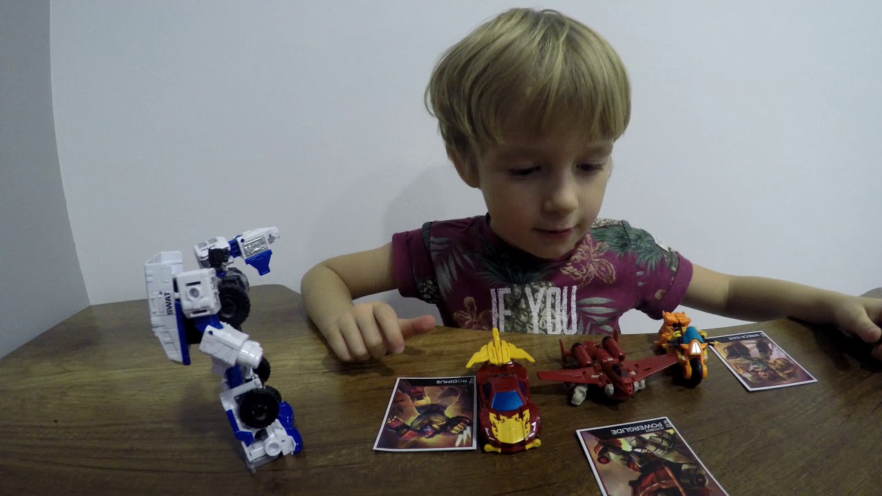 Роботы трансформеры Transformers Combiner Wars, Rodimus, PowerGlide, Wreck-Gar