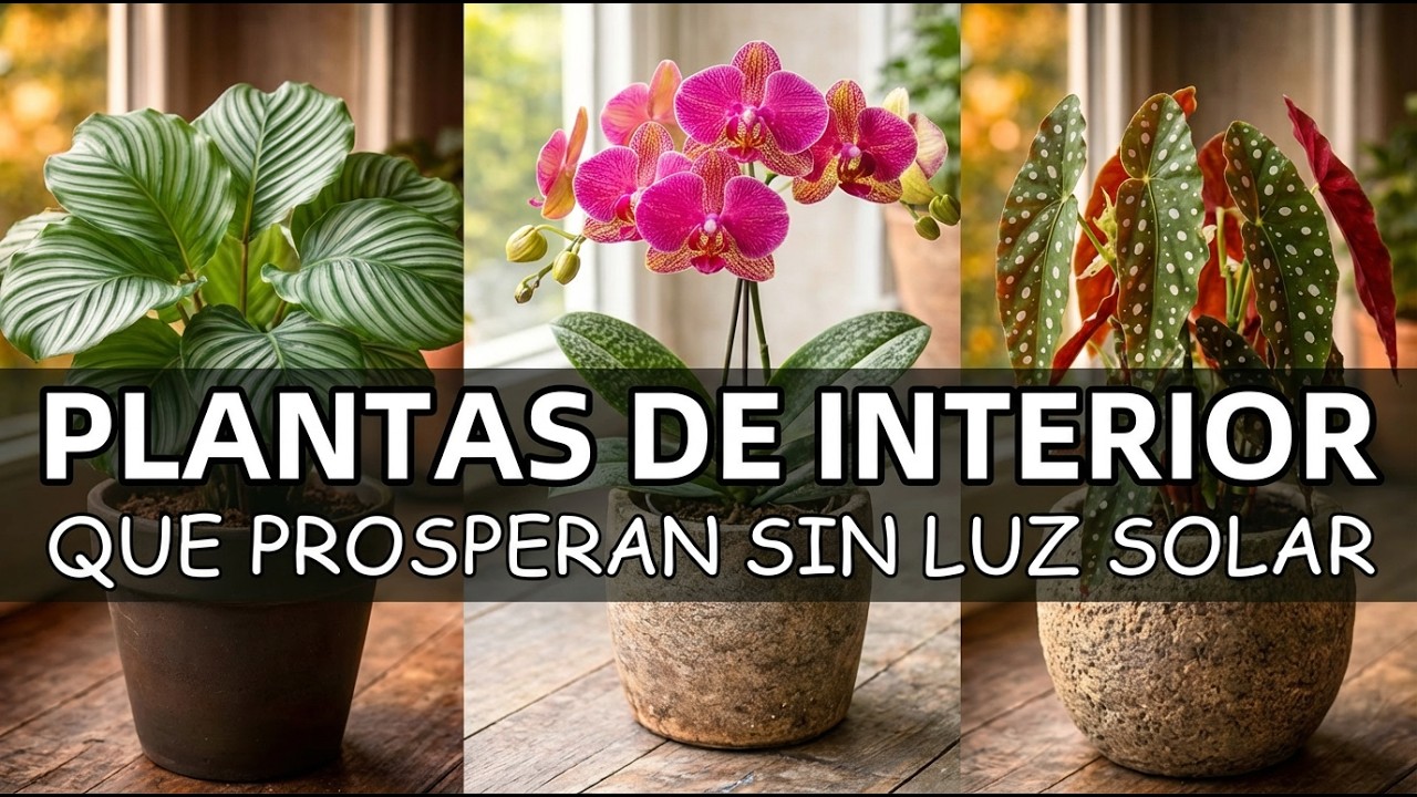 20 plantas de interior que crecen sin necesidad de luz solar