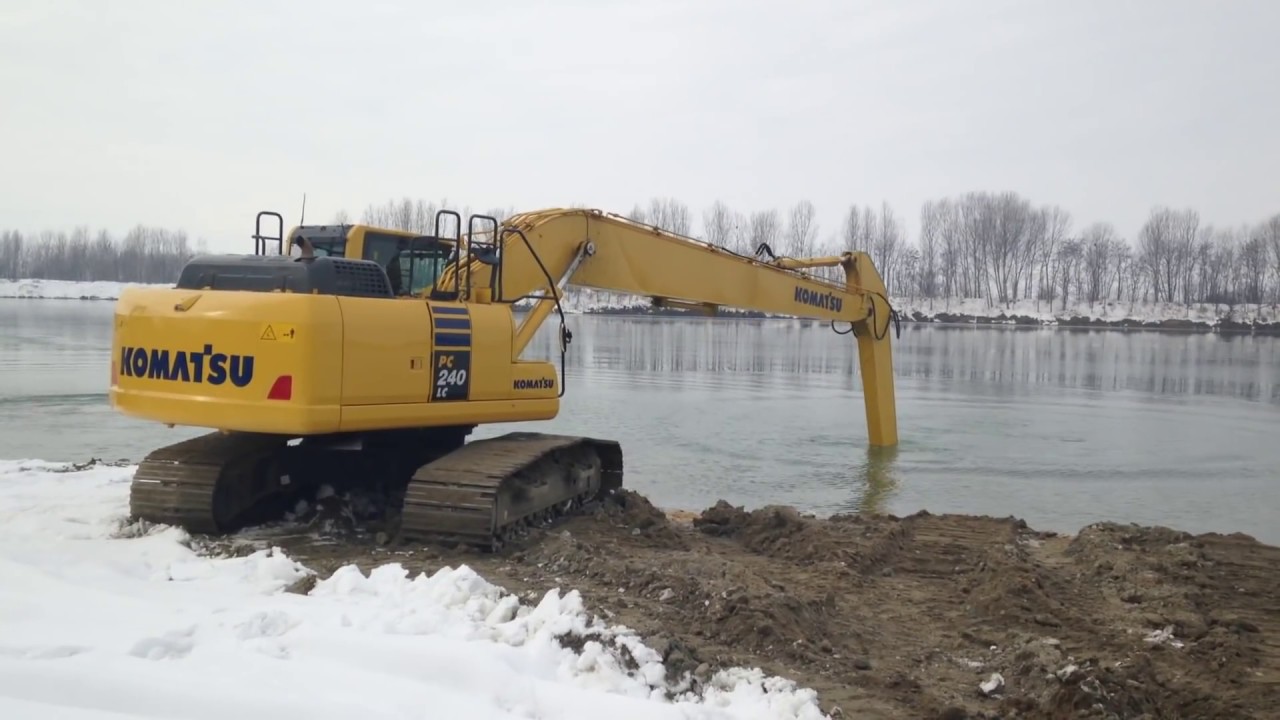 KOMATSU PC240LC-10 super long front excavator