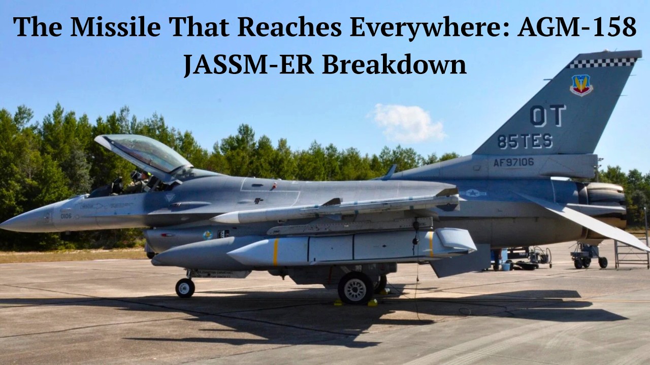 AGM-158 JASSM-ER: скрытность, точность и мощь для дальних ударов.