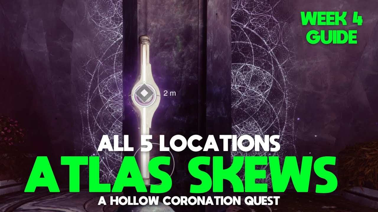 All 5 Atlas Skew Location Guide (Week 4) | Destiny 2