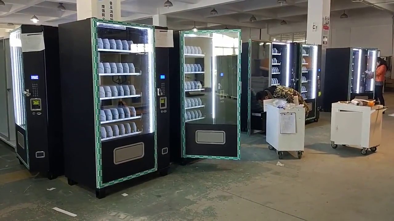 KM006(G654) - Large Combo Vending Machines in Production