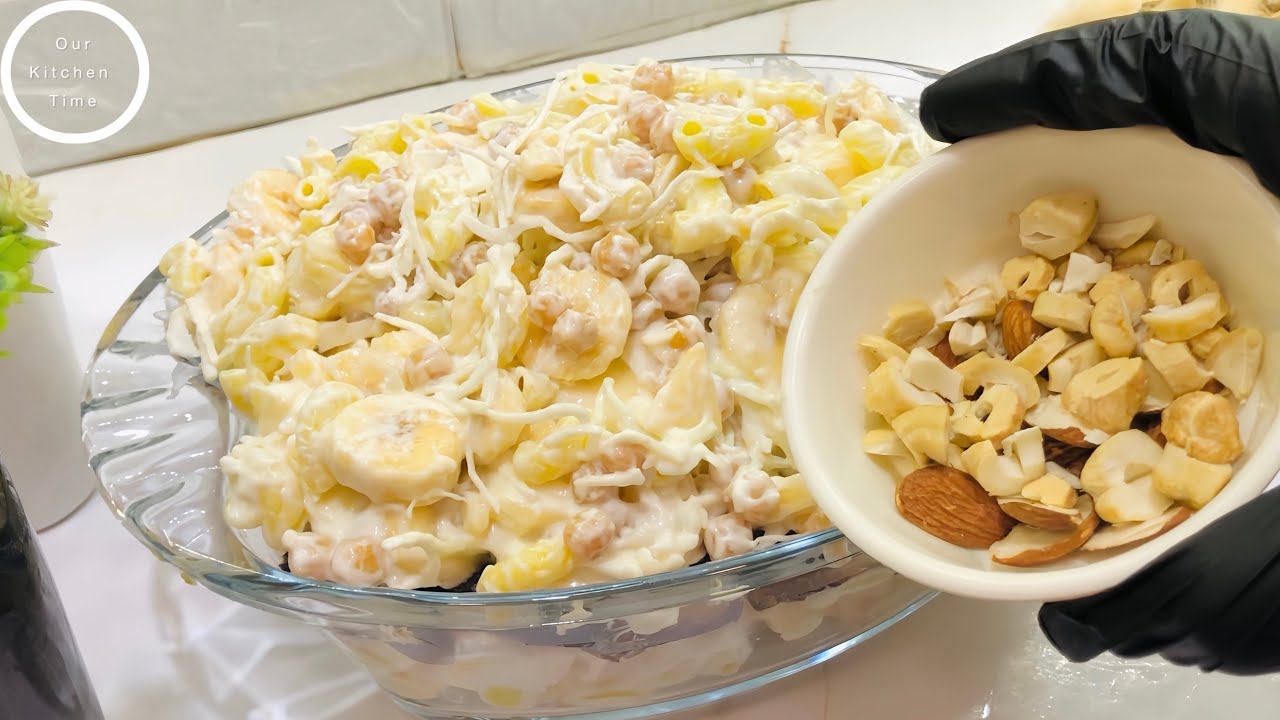 Russian salad recipe for Ramadan special | Easy Russian salad recipe by our kitchen time 