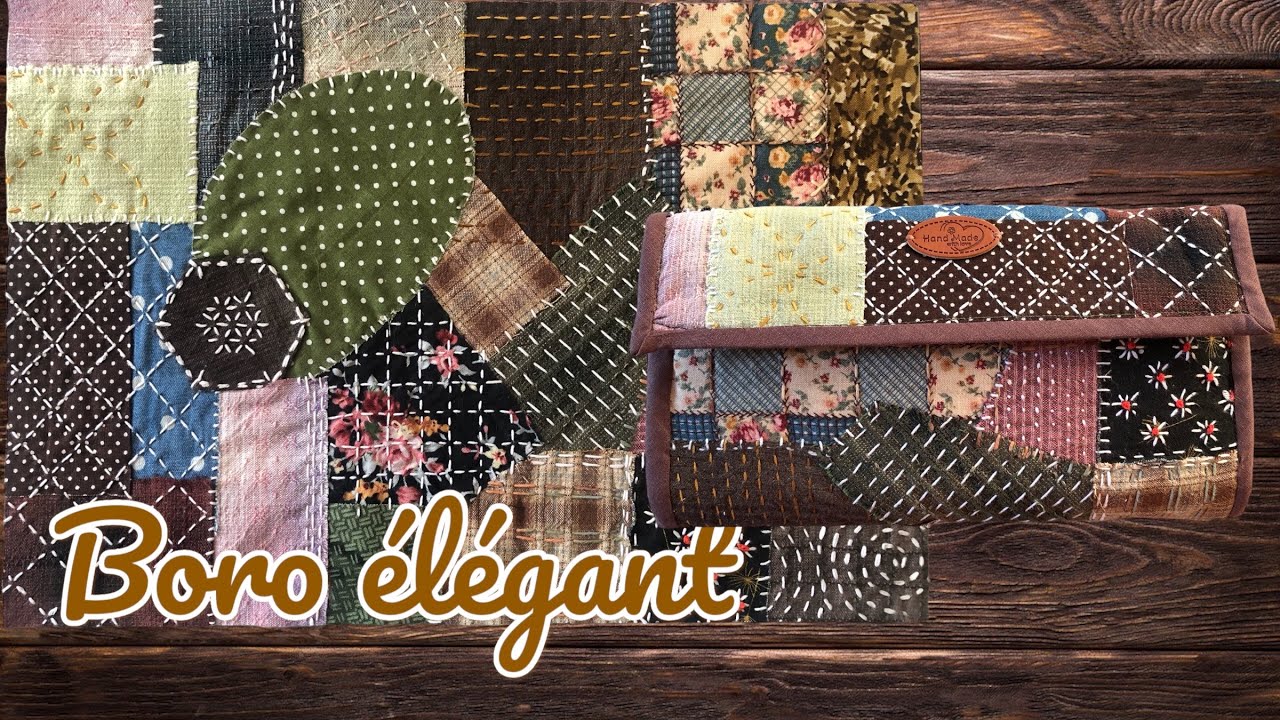 BORO ÉLÉGANT#boro#diy#sashiko#вышивка#bordado#лоскутноешитье