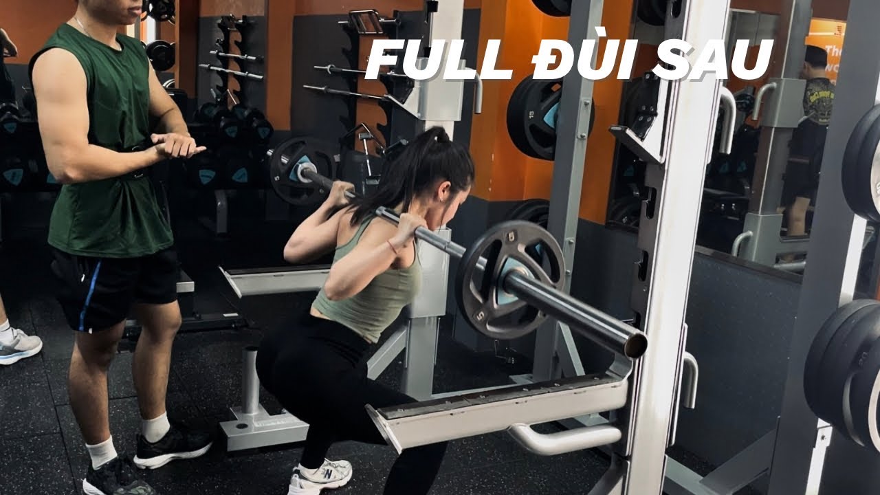 Buổi tập cải thiện nhóm cơ đùi sau cho nữ