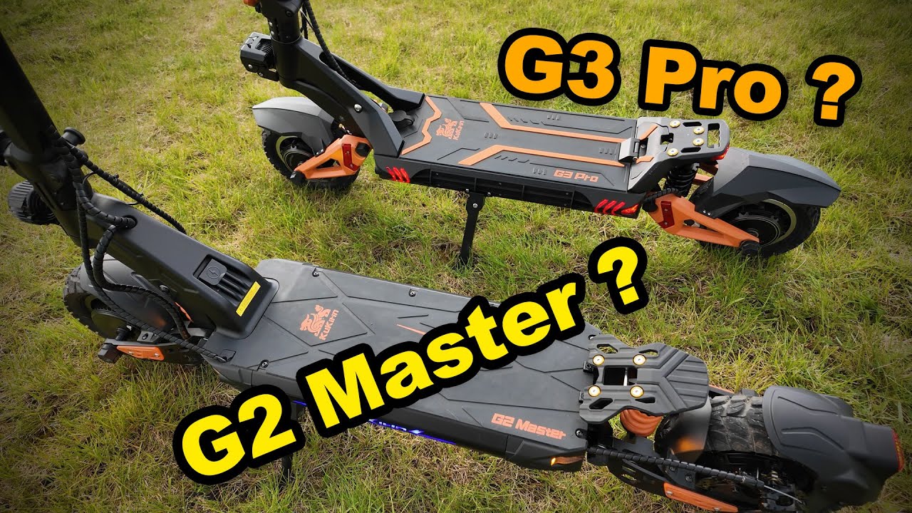 G2 Master czy G3 Pro - kt&oacute;rą hulajnogę KuKirin wybrać?