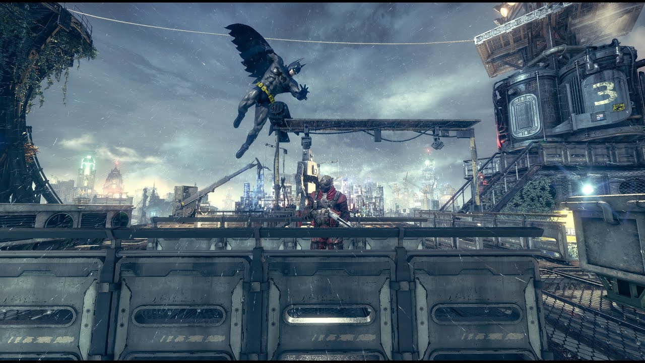 ARKHAM BATMAN HAUNTS THE MALITIA OVER THE LONG HALLOWEEN