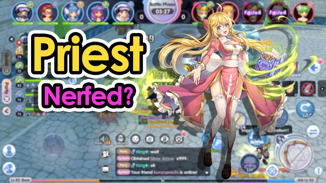 [ROX] Priest Nerfed? Resurrection Skill Longer Cooldown After Update | King