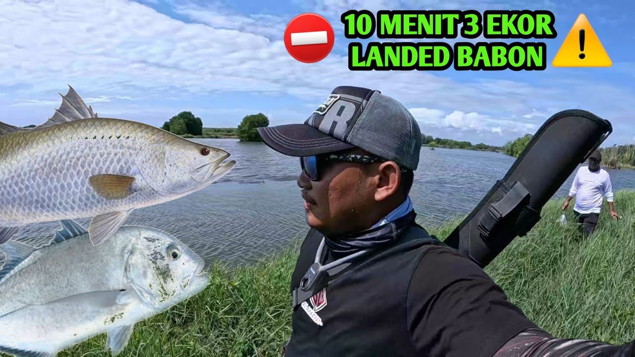 Trip mancing casting barramundi | TES JORAN UL SULTAN 🔥 #mancing #fishing #casting