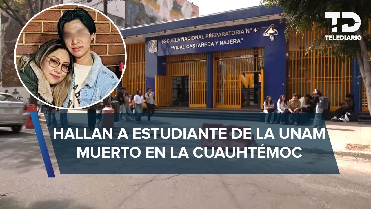 Ángel Fernando, estudiante de la UNAM, desapareció en Chapultepec y fue encontrado muerto