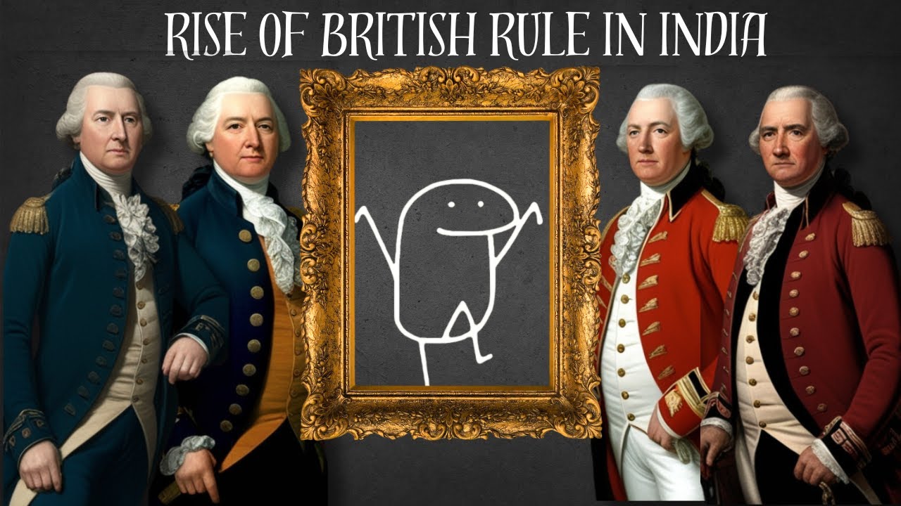 The Rise Of British Rule in India full chapter (animation) | class 9 chapter 1| GSEB