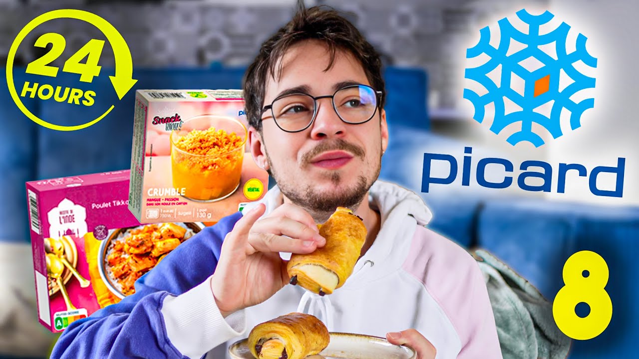 JE MANGE PICARD PENDANT 24H !!!
