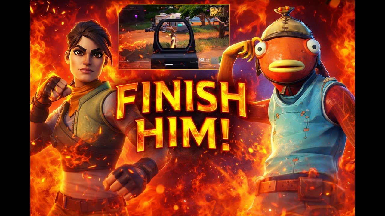 Playing fortnite With my son.