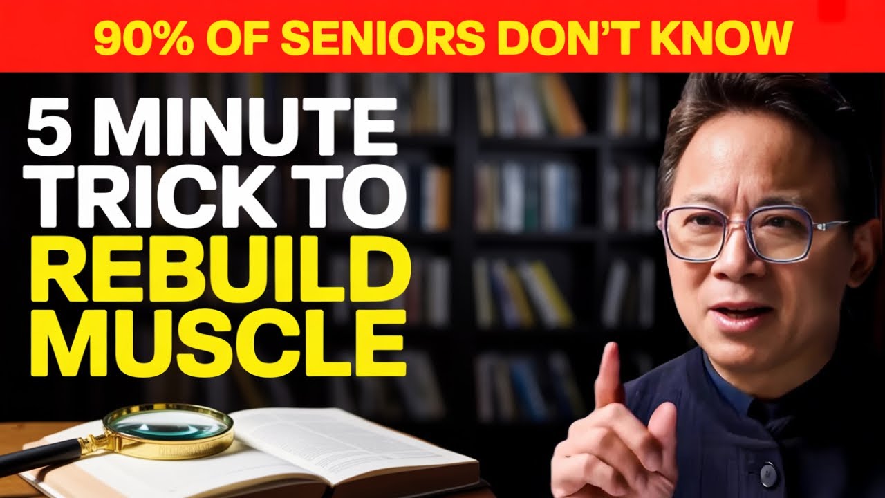 Seniors Over 60: A Doctor Reveals 5-Minute Exercises That Reverse Sarcopenia.|  DR. WILLIAM LI